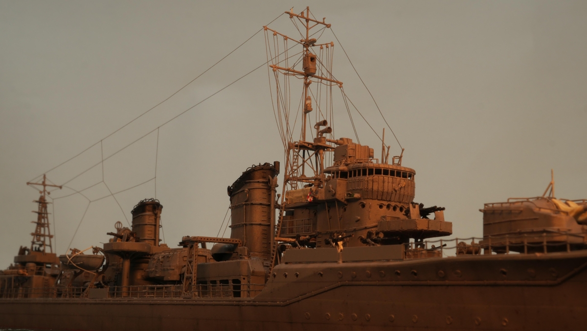 IJN Destroyer Yukikaze 雪風 1945, Tamiya 1/350画像4