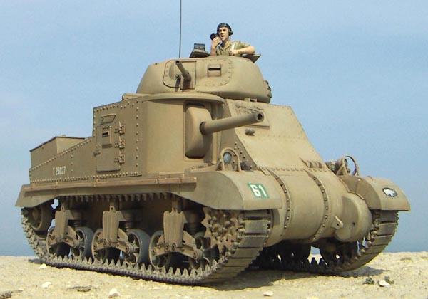 英陸軍M3グラント中戦車