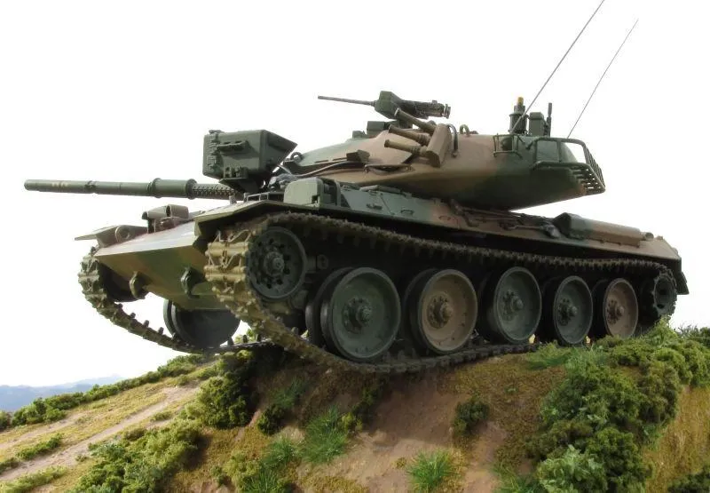 陸自74式戦車画像1