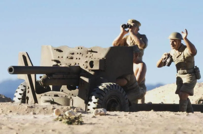 北アフリカ戦線の6ポンド対戦車砲画像4